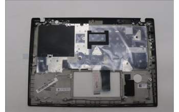 Lenovo 5M11L59335 C-Cover with keyboard, German, Black, Backlight, UK