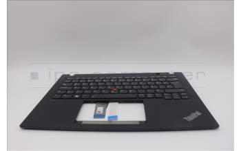 Lenovo 5M11L59351 C-Cover with keyboard, Icelandic, Black, Backlight, UK