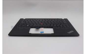 Lenovo 5M11L59445 C-Cover with keyboard, Bulgarian, Black, Backlight, WWAN, UK