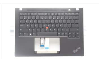 Lenovo 5M11L59471 C-Cover with keyboard,US English Euro,Black,Backlight,WWAN