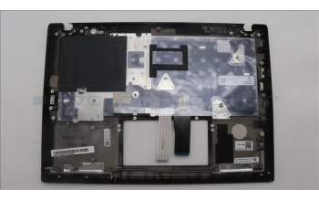 Lenovo 5M11L59483 C-Cover with keyboard, German, Black, Backlight, WWAN, UK