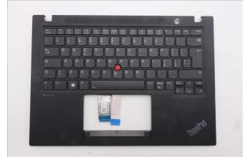 Lenovo 5M11L59506 C-Cover with keyboard, Italian, Black, Backlight, WWAN, UK