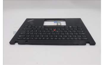 Lenovo 5M11L59506 C-Cover with keyboard, Italian, Black, Backlight, WWAN, UK