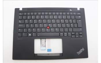 Lenovo 5M11L59545 C-Cover with keyboard, Swedish/Finnish, Black, Backlight, WWAN, UK