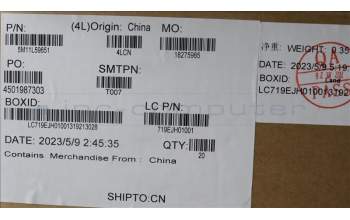 Lenovo 5M11L59651 FRU_PWR_BTN_SUB_ASSY_BLACK