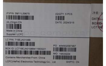 Lenovo 5M11L59675 MECH_ASM FRU KB CCV SPA UK (CHY) BK