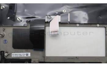 Lenovo 5M11L64094 C-Cover with keyboard, Czech Slovakian, Black, Backlight, UK