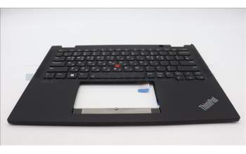 Lenovo 5M11L64139 C-Cover with keyboard, Korean, Black, Backlight, US