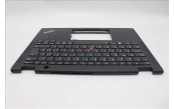 Lenovo 5M11L64165 C-Cover with keyboard,Switzerland,Black,Backlight