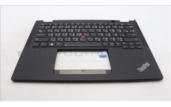 Lenovo 5M11L64172 C-Cover with keyboard, Thai, Black, Backlight, US