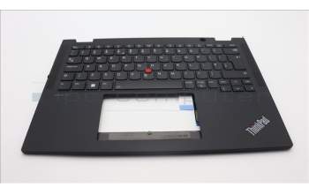Lenovo 5M11L64180 MECH_ASM KBD W C UKE BKLT CHY UK BK