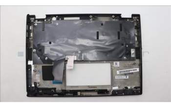 Lenovo 5M11L64193 C-Cover with keyboard, Arabic, Black, Backlight, WWAN, US