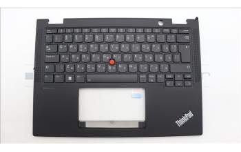Lenovo 5M11L64202 C-Cover with keyboard, Bulgarian, Black, Backlight, WWAN, UK