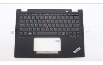 Lenovo 5M11L64214 MECH_ASM KBD W C ENG BKLT LTN WW US BK