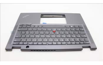 Lenovo 5M11L64726 C-Cover with keyboard, Portuguese, Grey, Backlight, WWAN, UK