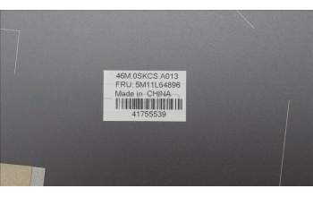 Lenovo 5M11L64896 ASM A COVER YG 2.4T SG WLAN AMD