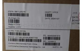 Lenovo 5M11L65276 MECH_ASM FRU KBCCV CZE/SLK BL(CHY)UKBK