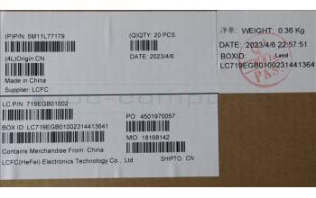 Lenovo 5M11L77179 FRU PHX2 FPR+Power BKT ASSY BK