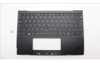 Lenovo 5M11L83203 MECH_ASM KBDBZL,GER,WW,BK/GY,SRX