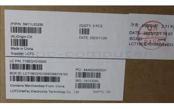 Lenovo 5M11L83286 MECH_ASM KBDBZL,JPN,WL,BK/BZ,SRX