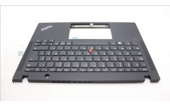 Lenovo 5M11L85690 C-Cover with keyboard, French, Black, US