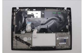 Lenovo 5M11L85708 C-Cover with keyboard, Greek, Black, US