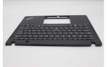 Lenovo 5M11L85770 C-Cover with keyboard, Norwegian, Black, UK