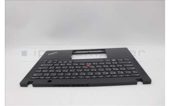 Lenovo 5M11L85788 C-Cover with keyboard, Russian, Black, US