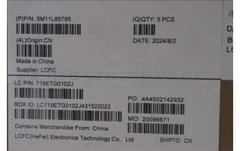 Lenovo 5M11L85795 C-Cover with keyboard, Slovenian, Black, UK