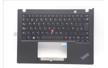 Lenovo 5M11L85801 C-Cover with keyboard, Spanish, Black, UK