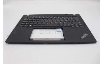 Lenovo 5M11L85832 C-Cover with keyboard, Turkish, Black, UK