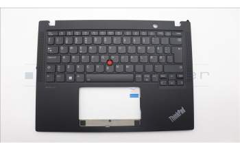 Lenovo 5M11L85899 C-Cover with keyboard, Danish, Black, Backlight, UK