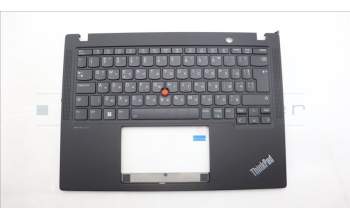 Lenovo 5M11L86113 C-Cover with keyboard, Bulgarian, Black, Backlight, WWAN, UK
