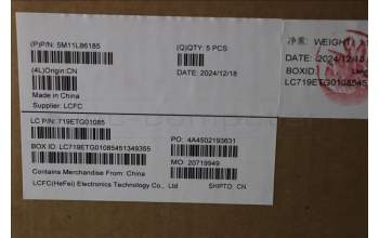 Lenovo 5M11L86185 MECH_ASM BL KB BK MG WW HUN CHY