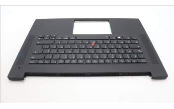 Lenovo 5M11L88781 C-Cover with keyboard, French, Backlight, No WWAN, US