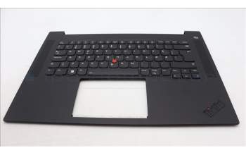 Lenovo 5M11L88793 C-Cover with keyboard,Norwegian,Backlight,Fingerprint,NO WWAN