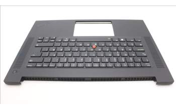 Lenovo 5M11L88793 C-Cover with keyboard,Norwegian,Backlight,Fingerprint,NO WWAN