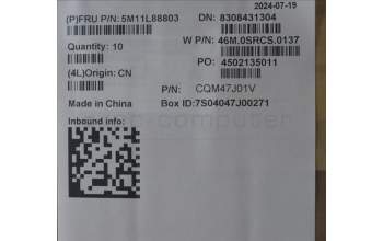 Lenovo 5M11L88803 MECH_ASM NoWW C-Cvr+TUR KB ASM,CHY