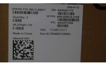 Lenovo 5M11L88811 MECH_ASM WW C-Cvr+BUL KB ASM,CHY