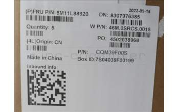 Lenovo 5M11L88920 MECH_ASM NoWW C-Cvr+BEL KB ASM,TRI