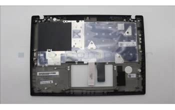 Lenovo 5M11L92804 C-Cover with keyboard, Arabic, Black, Backlight, US