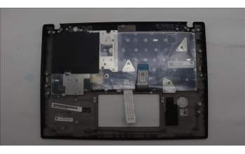 Lenovo 5M11L92839 C-Cover with keyboard, US English Euro, Black, Backlight, US