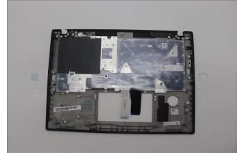 Lenovo 5M11L92910 C-Cover with keyboard, Spanish, Black, Backlight, UK