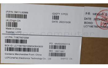 Lenovo 5M11L92988 MECH_ASM KBD Cc EST BL (SUN) UK WWAN BK