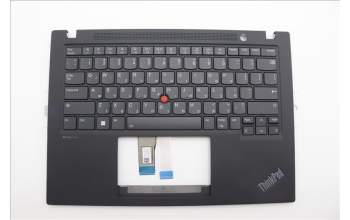 Lenovo 5M11L93012 C-Cover with keyboard, Hebrew, Black, Backlight, WWAN, US