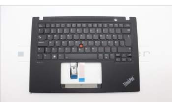 Lenovo 5M11L93044 C-Cover with keyboard, Norwegian, Black, Backlight, WWAN, UK