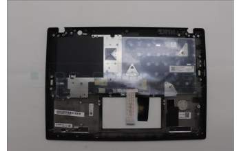 Lenovo 5M11L93094 C-Cover with keyboard, Ukraine, Black, Backlight, WWAN, US