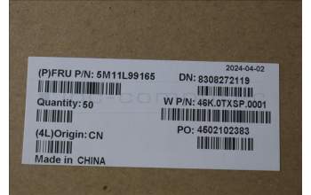 Lenovo 5M11L99165 MECH_ASM Speaker ASM(L+R), VECO