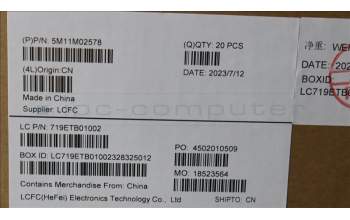 Lenovo 5M11M02578 X13G4 AMD FPR WITH BRACKET BK