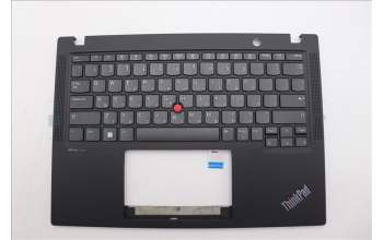 Lenovo 5M11M02962 C-Cover with keyboard, Hebrew, Black, US